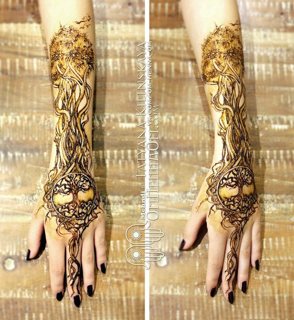 Мастер-класс по мехенди Татьяны Килинской
